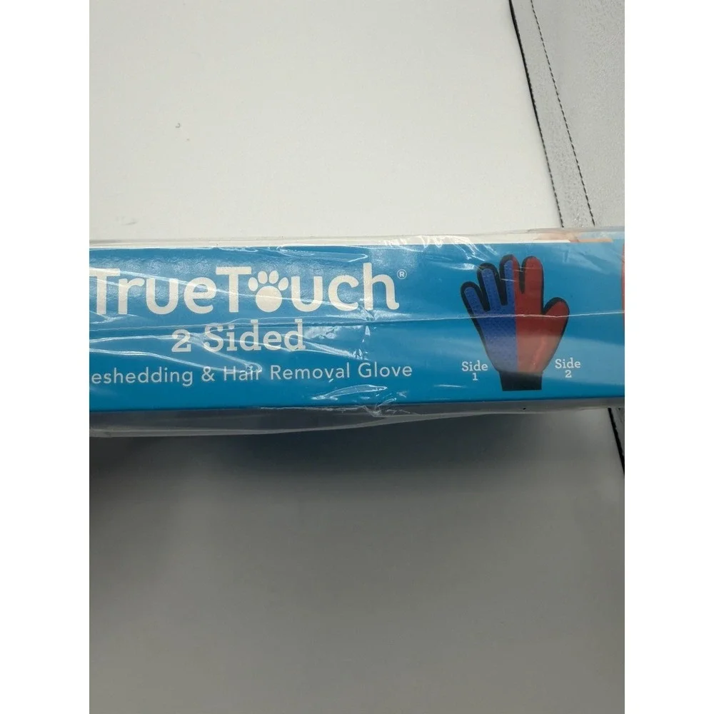 True Touch 2 Sided Deshedding & Hair Removal Glove New